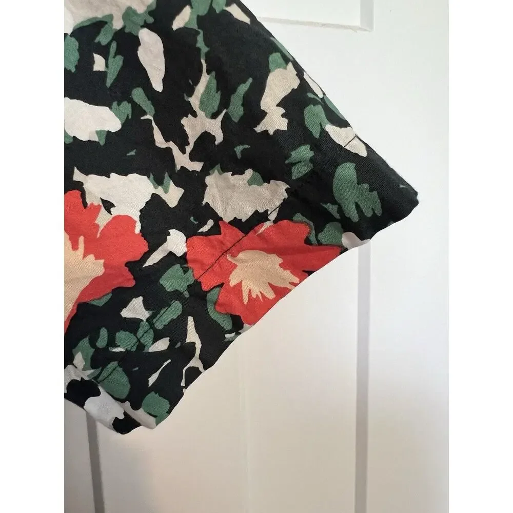 Tommy Hilfiger Men's Short Sleeve Button Up Hawaiian Size Medium Custom Fit - Picture 3 of 9